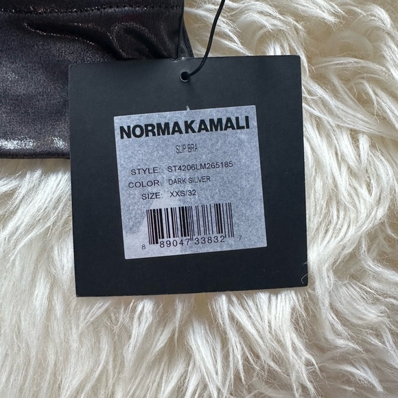 NWT Norma Kamali Slip Bra Tp - Picture 3 of 8